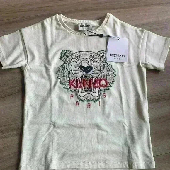 Kenzo Paris embroidered kids t shirt - Picture 2 of 5